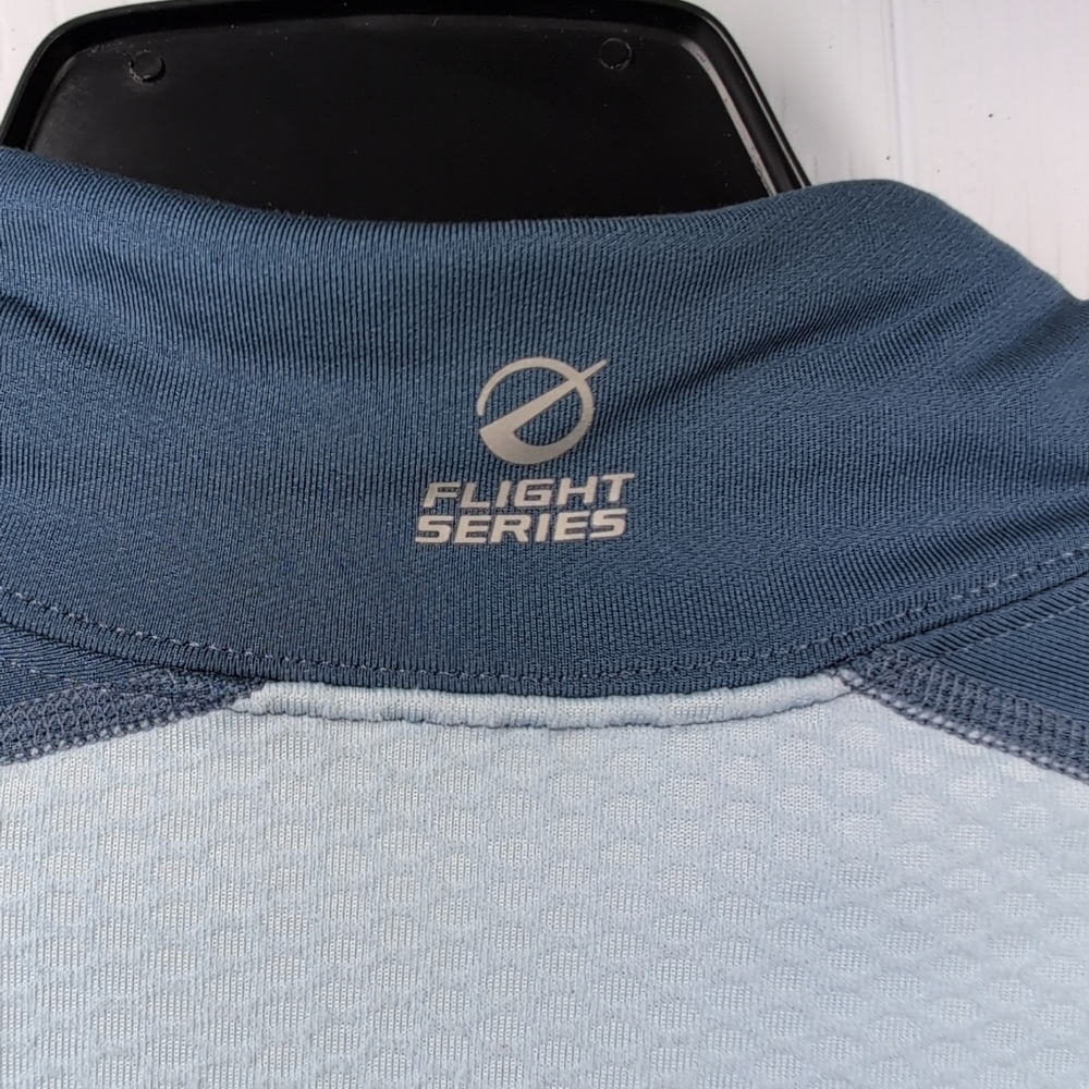 The North Face Womens Size M Blue Flight Series Vaporwick 1/4 Zip Pullover - Picture 6 of 7